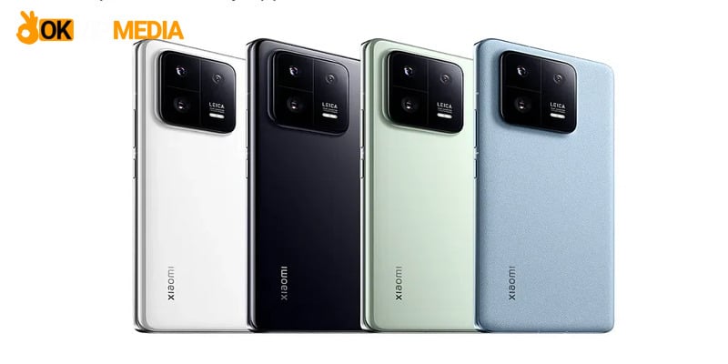 Bảng màu của điện thoại Xiaomi 13T Pro