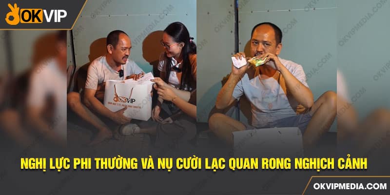 Cảm thương nghị lực chàng trai