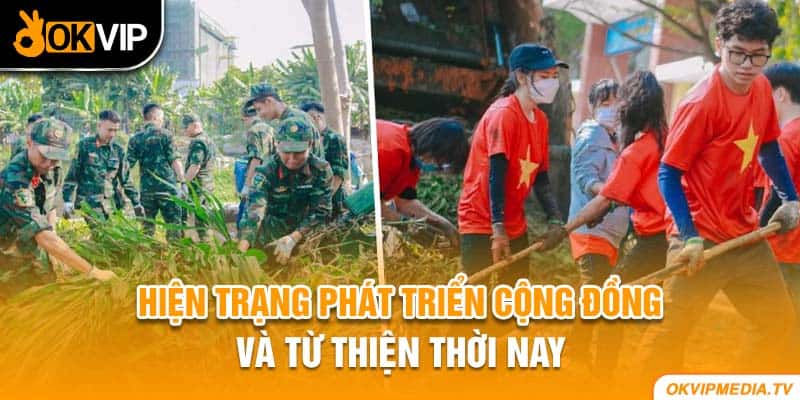 Hiện trạng phát triển cộng đồng và từ thiện thời nay