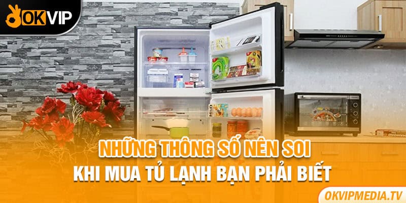 Những thông số nên soi khi mua tủ lạnh bạn phải biết