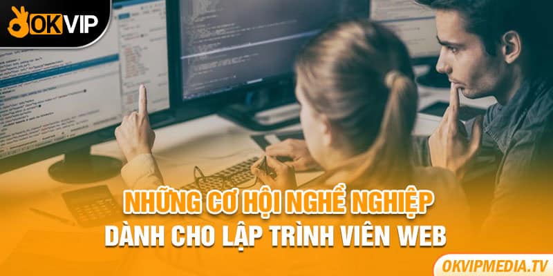 Những cơ hội nghề nghiệp dành cho lập trình viên Web