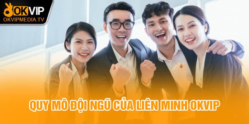 Quy mô đội ngũ của Liên Minh OKVIP