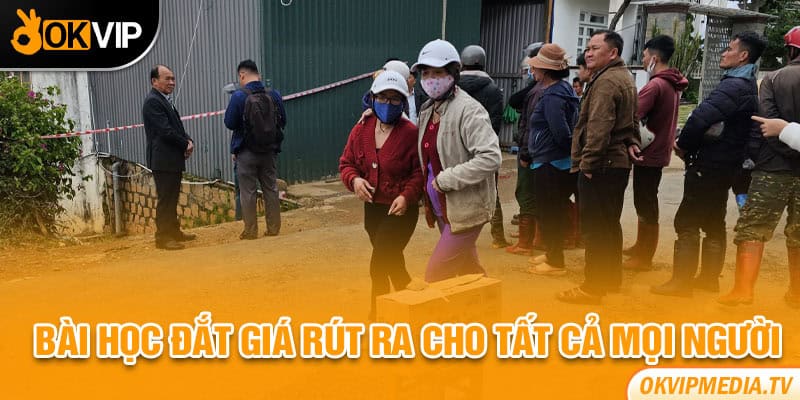 Bài học đắt giá rút ra cho tất cả mọi người