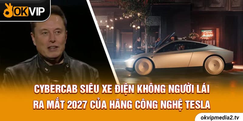  xe điện cybercab 